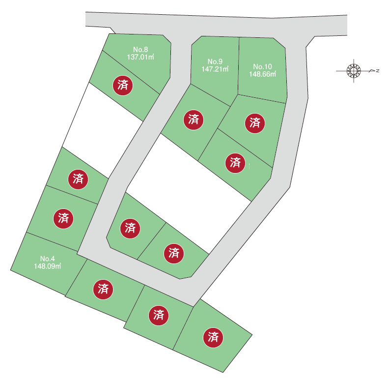 川戸２期 区画